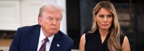 Дональд і Меланія Трамп під час вечері у Білому домі