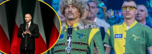 Кароль Навроцький та Олександр Усик