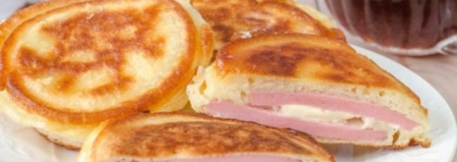 Оладьи получаются очень необычными