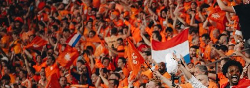 Болельщики сборной Нидерландов