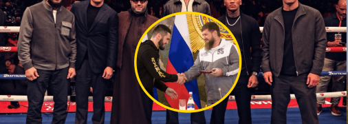 Александр Усик сделал фото с российскими боксерами