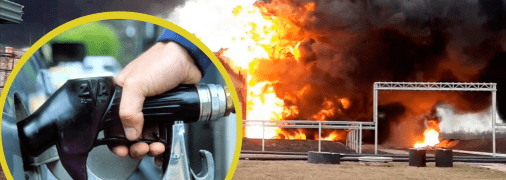 Пожежа на НПЗ у Росії