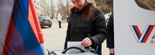 У Росії тривають так звані вибори президента