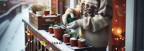 Посів розсади у січні