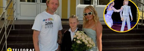 Євген Плющенко, Яна Рудковська та Олександр Плющенко