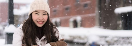 Японцы благодаря климату островной страны хорошо умеют справляться с холодом