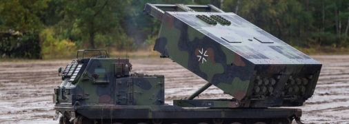 Немецкие РСЗО Mars II, которые уже доставили в Украину для борьбы с российскими оккупантами