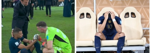 Макрон прийшов особисто поговорити з футболістом