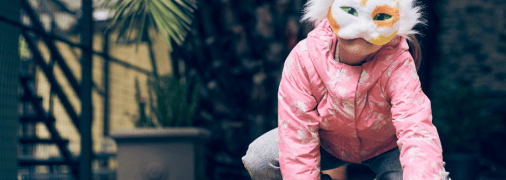 Квадробер в масці