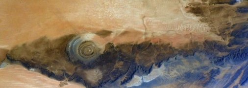 Глаз Сахары из космоса впечатлил астронавта NASA