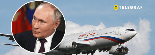 Володимир Путін та Іл-96-300ПУ