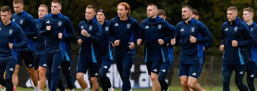 Тренування збірної України