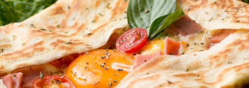 Нежный, аппетитный завтрак, на скорую руку