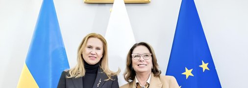 Елена Кондратюк и Малгожата Кидава-Блонская