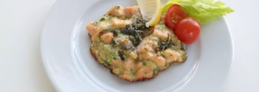 Нагетсы из норвежской семги и овощей