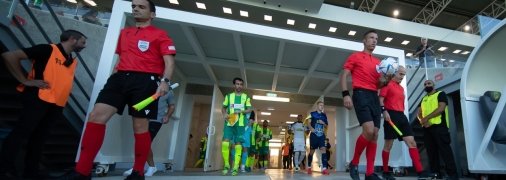 Команды вновь вышли на поле в Ларнаке