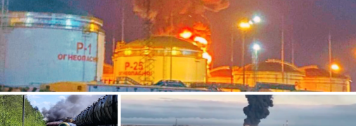 Волна "бавовны" в российских городах и на оккупированных территориях