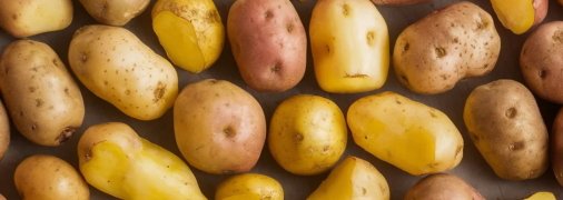 Молодой картофель можно очень быстро очистить (изображение создано с помощью ИИ)