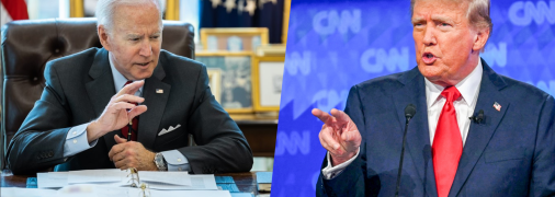 Джо Байден, Дональд Трамп
