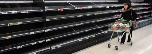 Торгові мережі Великобританії страждають через збої в поставках товарів