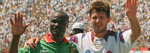 Роже Мілла та Олег Саленко