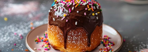 Этот кулич не только очень вкусный, но и просто готовится (изображение создано с помощью ИИ)