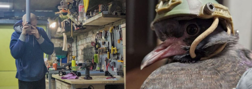 Денис Силинник, который делает перископы для ВСУ, показал боевую ворону