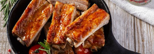 Ребрышки в пиве