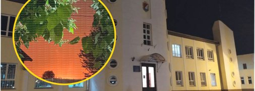 На місці атаки виникло займання