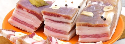 Соленое сало