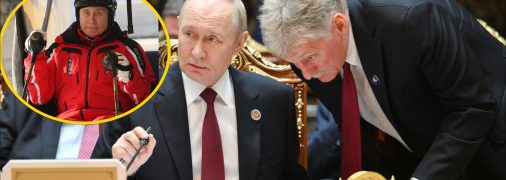 Володимир Путін та Дмитро Пєсков