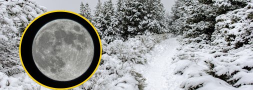 Зима, Полнолуние