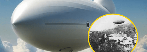 Дирижабль над Киевом