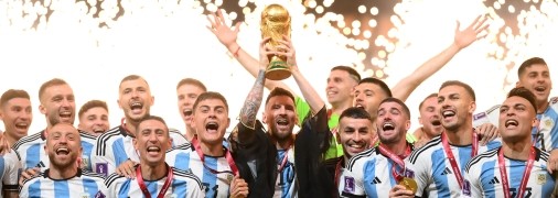 Мессі з Кубком світу