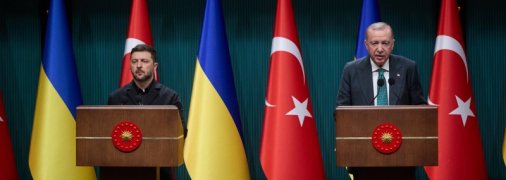 Володимир Зеленський зустрівся з Реджепом Ердоганом у Анкарі