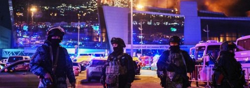 "Крокус Сіті Хол" горить