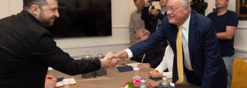 Владимир Зеленский и Кит Келлог