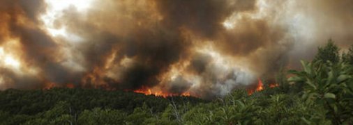 Греція продовжує палати: зафіксовані понад 400 осередків