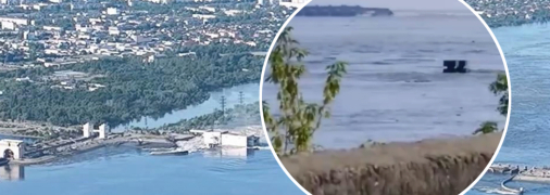 Каховской гидроэлектростанции больше не существует