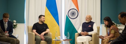 Володимир Зеленський та Нарендра Моді