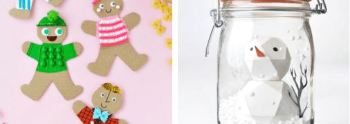 Новогодние поделки для детей в садик и школу