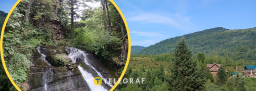 Поруч з водоспадом є й інші туристичні цікавинки