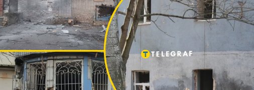 Последствия обстрела Херсона