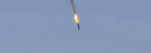 Падающий самолет РФ