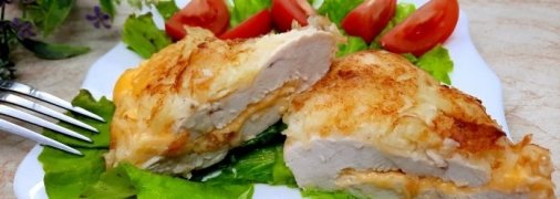 Куриная грудка с сыром и насытит, и поднимет настроение