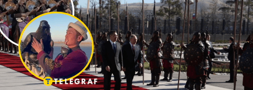 Володимир Путін та Садир Жапаров, Бішкек