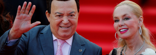 Кобзон рідко з’являвся на публіці разом із дружиною