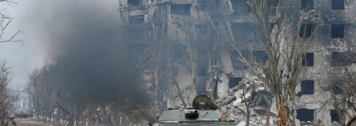 Российские окупанты в Украине