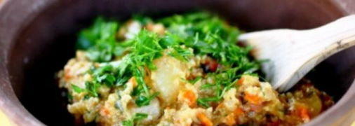 Казацкий кулеш готовится из пшена