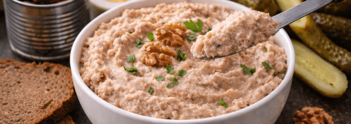 Паштет з квасолі